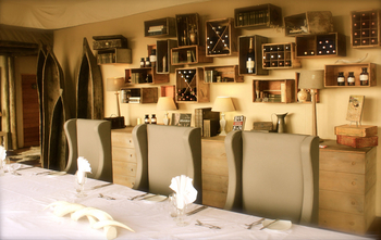 Nambwa Tented Lodge: Dining Room Table
