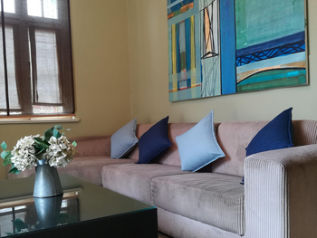 Villa Margherita: Lounge im Gästezimmer