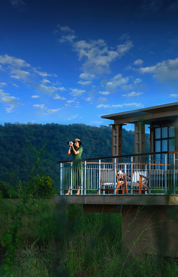 Waghoba Eco Lodge: Aussichtsterrasse