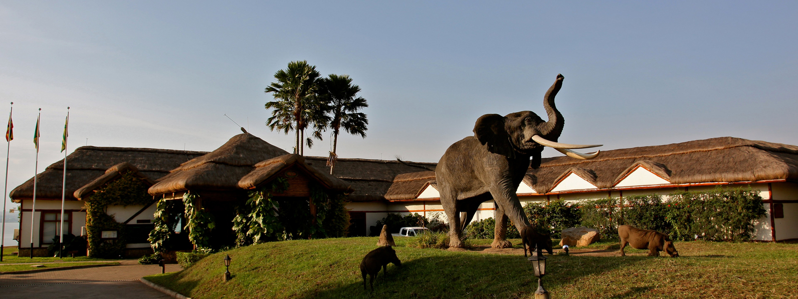 Mweya Safari Lodge Mweya Safari Lodge: Zentralbereich