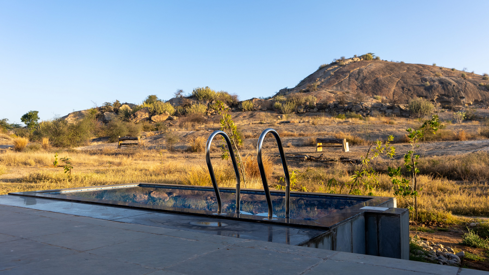 Brij Pola Brij Pola: Blick vom Plunge Pool