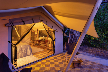 Camp Maru Camp Maru: Zeltinterieur