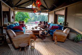 Governors' Il Moran Camp: Lounge mit Blick