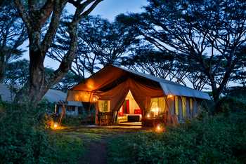 Lemala Ngorongoro Tented Camp: Gästezelt