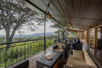 Ngorongoro Lion's Paw: Gast auf der Veranda