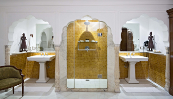 Samode Haveli: Gästebad