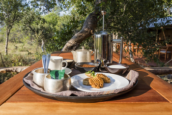 Amber River Camp: Morning Coffee