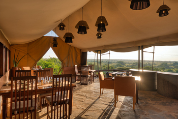 Elewana Serengeti Migration Camp: Restaurant
