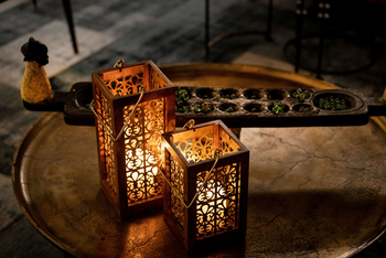 Etosha Safari Lodge: Laternen