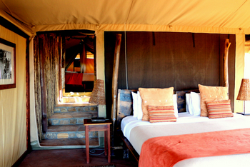 Little Oliver's Camp: Zeltinterieur