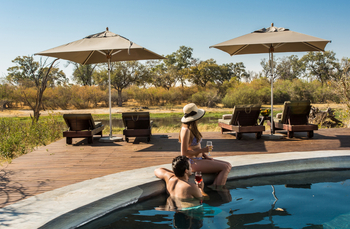 Machaba Camp: Drinks am Pool