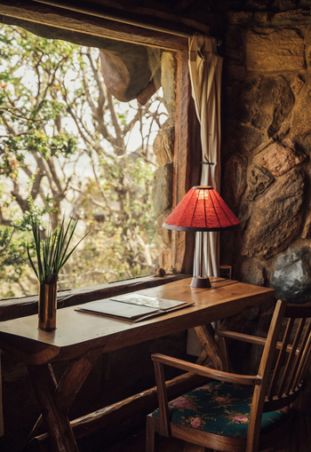 Ol Malo Lodge: Schreibtisch