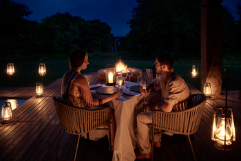 Sanctuary Chobe Chilwero Sanctuary Chobe Chilwero: Privates Dinner