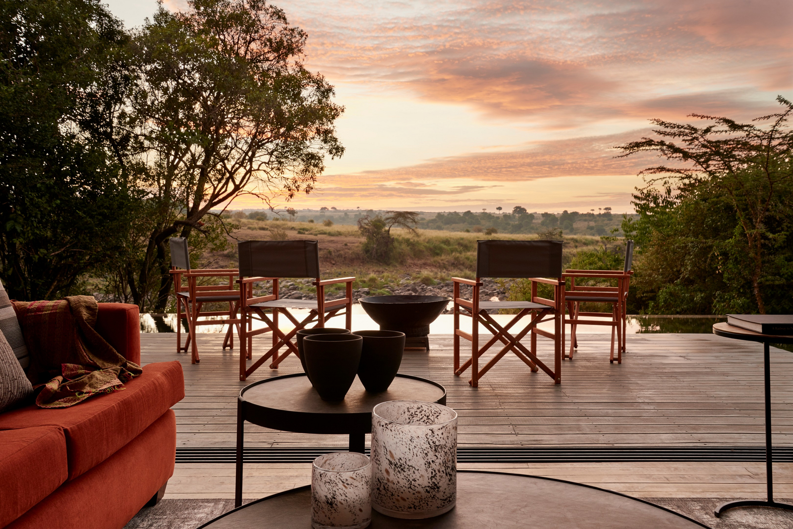 Sanctuary Olonana Geoffrey Kent Suite Sanctuary Olonana Geoffrey Kent Suite: Viewing Deck
