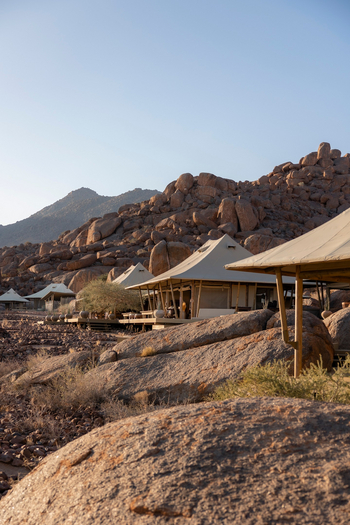 Wolwedans Boulders Camp: Suiten zwischen Felsen