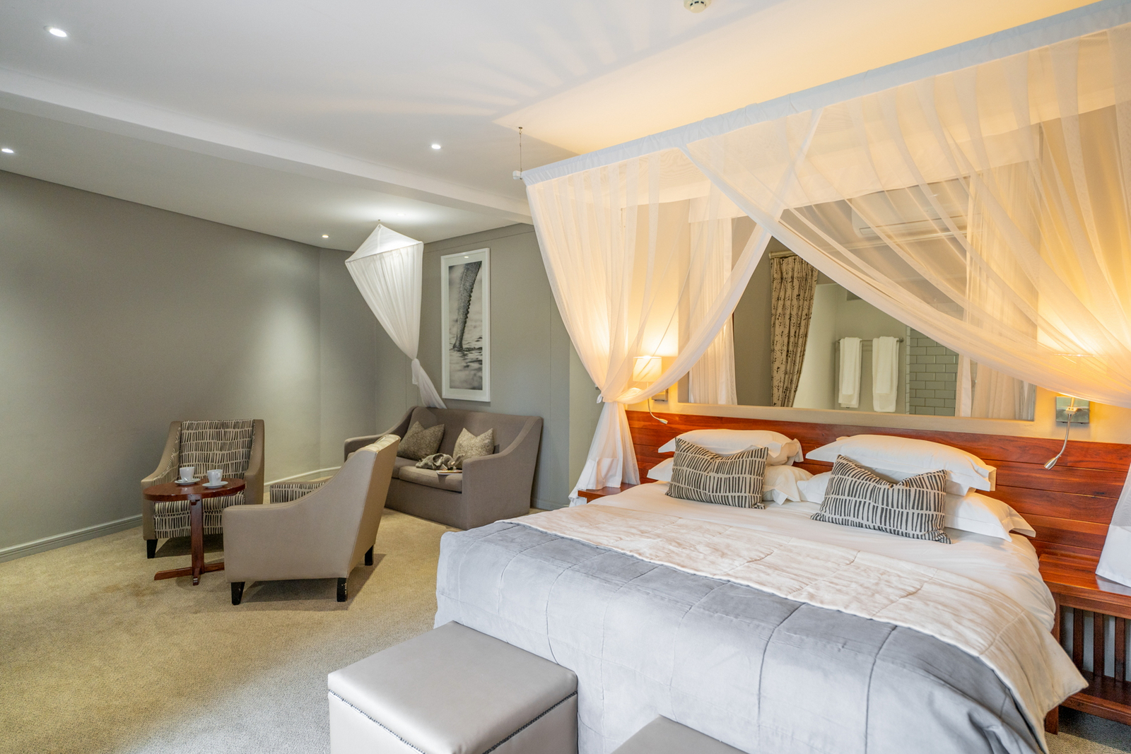 Chobe Bush Lodge Chobe Bush Lodge: Doppelbett Family Room