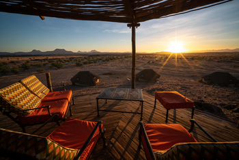 Doro Nawas Camp Doro Nawas Camp: Sonnenuntergang