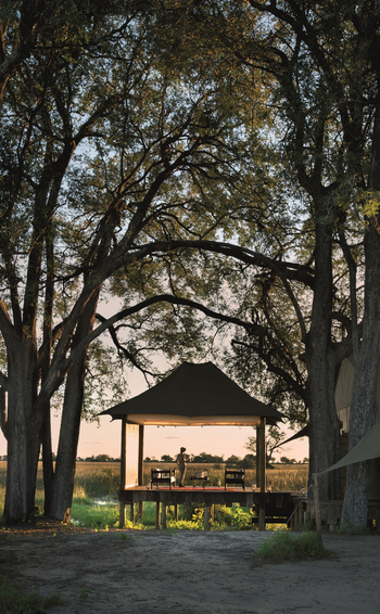 Duba Plains Camp: Privates Deck