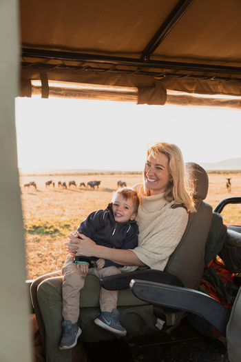 Hemingways Ol Seki Mara: Mutter mit Kind