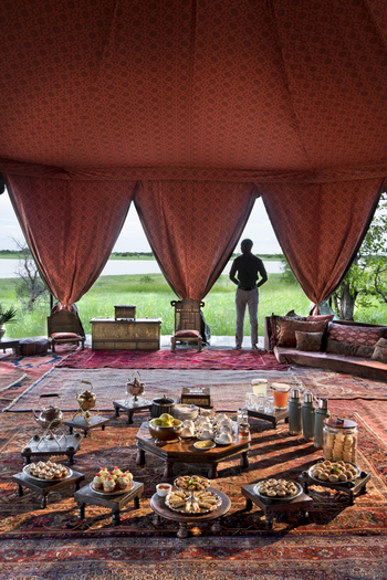 Jacks Camp Jacks Camp: Persisches Teezelt