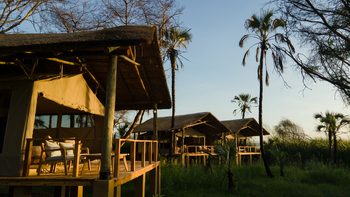 Kisima Ngeda Camp: Fronten der Gästezelte