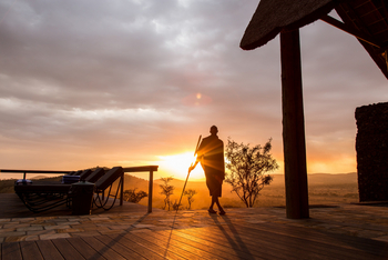 Lahia Tented Lodge: Ausblick