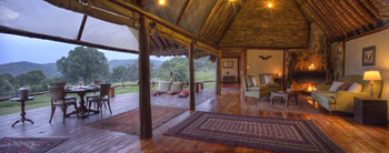 Saruni Mara Camp: Family Villa Lounge