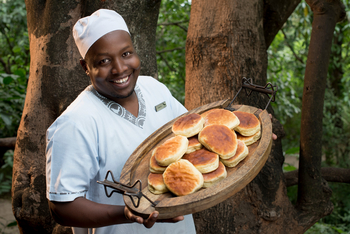 andBeyond Lake Manyara Tree Lodge: Küche