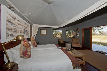 Chitabe Lediba: Innenansicht der Gästeunterkünfte