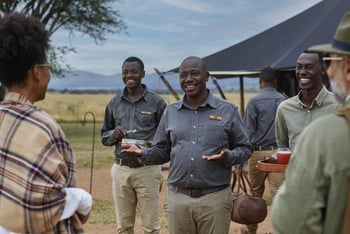 Legendary Mila Tented Camp: Begrüßung