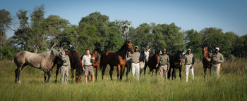 Macatoo Camp: Pferd und Reiter