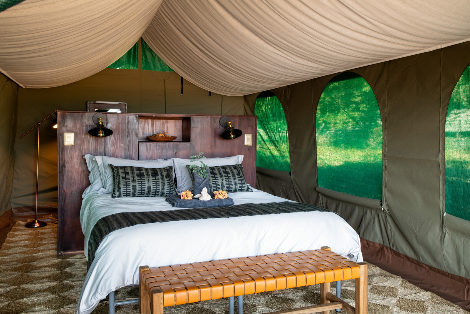 Mana River Camp Mana River Camp: Doppelbett