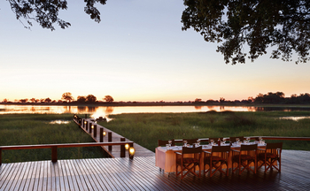 Mapula Lodge: Abendstimmung