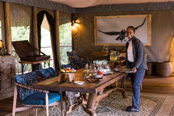 Mara Toto Tree Camp: Speisesaal