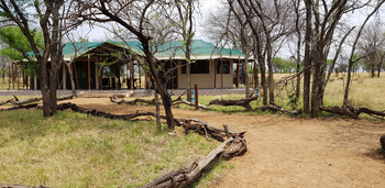 Ole Serai Camp Kogatende: Weg zum Hauptzelt