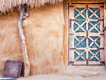 Sawai Vilas: Holztür