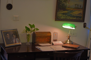 Shahpura Bagh: Schreibtisch