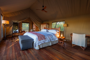 Verney's Camp: Gästezelte