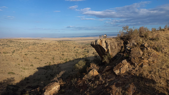 Borana Lodge Borana Lodge: Weiter Blick von herrausstehendem Felsen