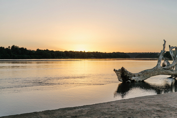 Chilo Ivory Trail Adventure: Sandbänke bei Mahenye Island