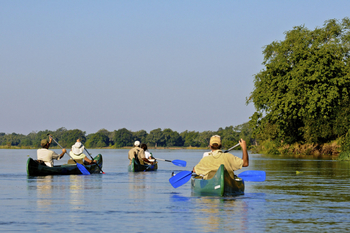 Ilala Lodge: Kanutour