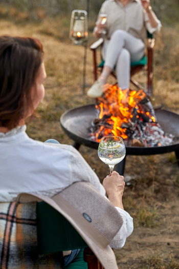 Kwandwe Melton Manor: Lagerfeuer