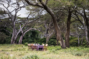 Legendary Mila Tented Camp: Lunch al fresco