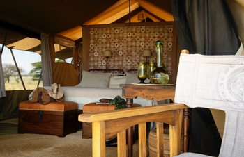 Serengeti Safari Camp: Doppelbett