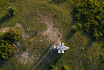 Chobe Savanna Lodge: Luftbild