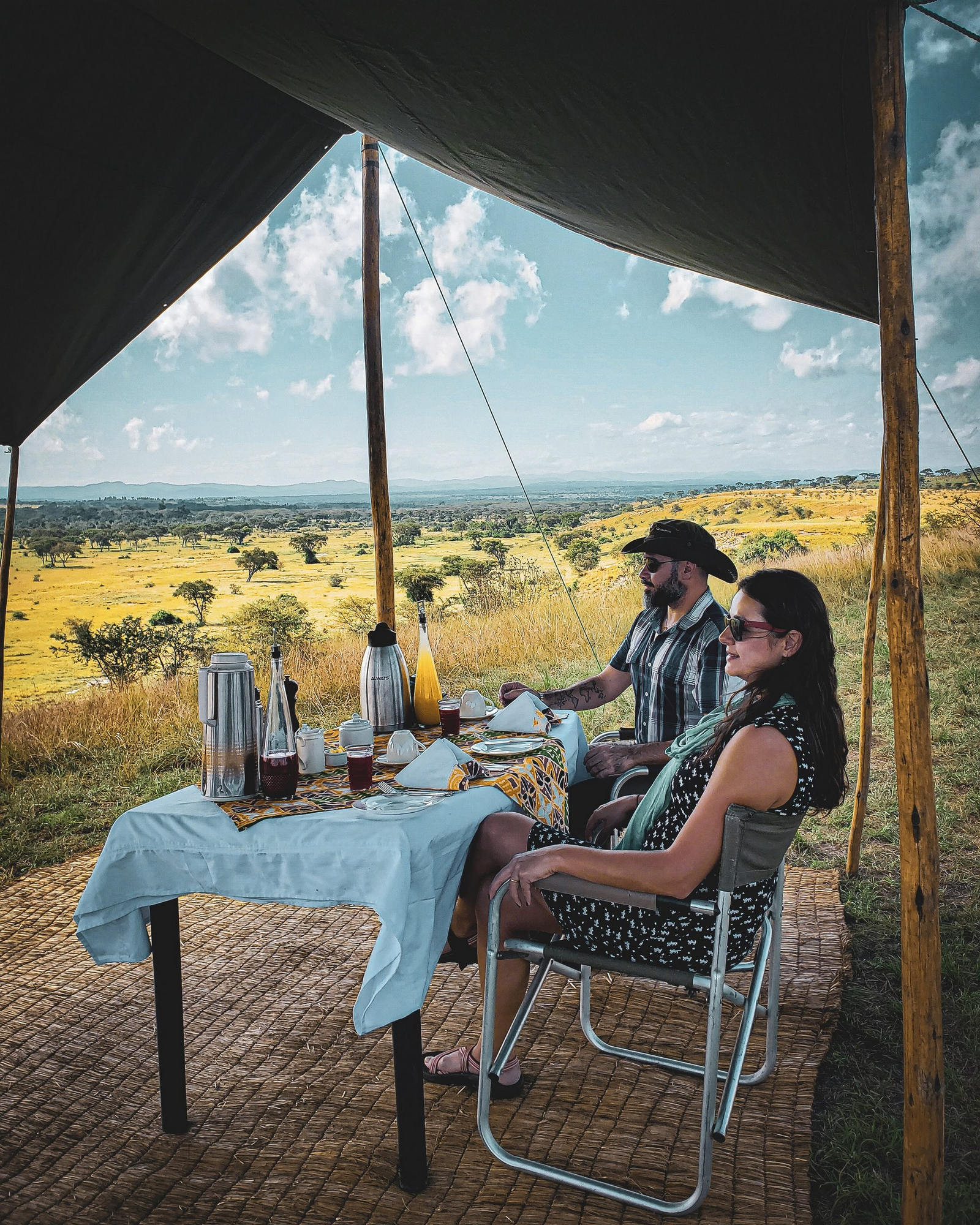 Ishasha Wilderness Camp Ishasha Wilderness Camp: Panorama-Lunch