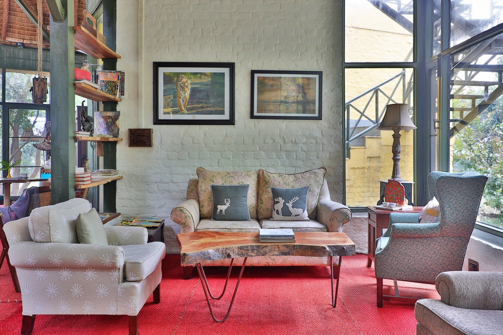 Jim's Jungle Retreat Jim's Jungle Retreat: Carpet Sahib's Cafe