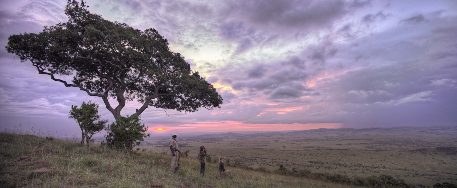 Klein's Camp Klein's Camp: Sonnenuntergang