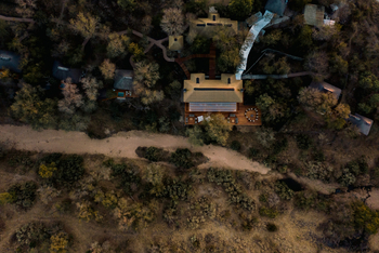 Simbambili Game Lodge: Luftbild