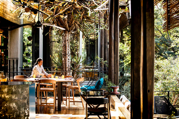 Singita Sweni Lodge: Lunchtafel